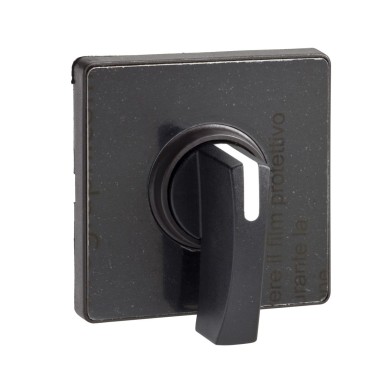 KAD1H - Cam switch operating head, Harmony K, Ш 22mm, plastic, 60x60mm plate, matt black legend, black handle - Schneider Electric - Cam switch operating head, Harmony K, Ш 22mm, plastic, 60x60mm plate, matt black legend, black handle - Schneider Electric - 0