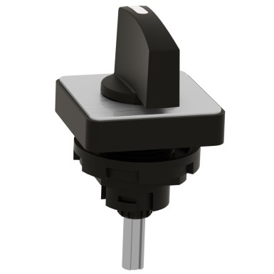 KBC1H - Cam switch operating head, Harmony K, Ш 22mm, plastic, 45x45mm plate, metallic legend, black handle - Schneider Electric - Cam switch operating head, Harmony K, Ш 22mm, plastic, 45x45mm plate, metallic legend, black handle - Schneider Electric - 3