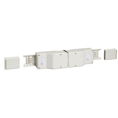 KNA160ABT4 - End feed unit, Canalis KNA, 160A, central mounting, polarity 3L+N+PE/3L+PEN, white RAL9001 - Schneider Electric - End feed unit, Canalis KNA, 160A, central mounting, polarity 3L+N+PE/3L+PEN, white RAL9001 - Schneider Electric - 0