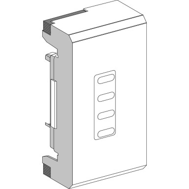 KNB16CF2 - Tap off unit, Canalis KN, for NF cylindrical fuses, single phase, 16A, L+N+PE, fuses not provided, IP41 - Schneider Electric - Tap off unit, Canalis KN, for NF cylindrical fuses, single phase, 16A, L+N+PE, fuses not provided, IP41 - Schneider Electric - 0