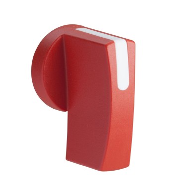 KZ41H - Handle 35 mm new shape red set of 5 - Schneider Electric - Handle 35 mm new shape red set of 5 - Schneider Electric - 0