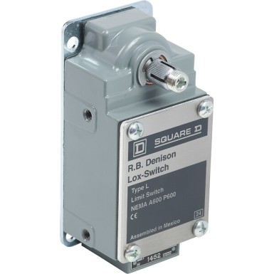 L100WNS2M26 - Telemecanique - Limit switch, L100/300, 600 V 10amp type l +options