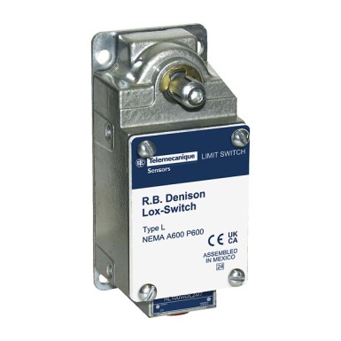 L100WTLN1C2M39 - Telemecanique - Limit switch, L100/300, L525, 600 V 10amp type l +options