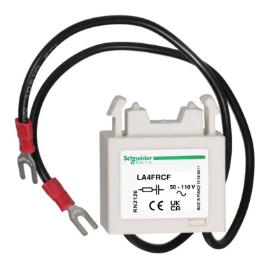 LA4FRCF - TeSys F suppressor module RC circuit 50...110 V AC - Schneider Electric - TeSys F suppressor module RC circuit 50...110 V AC - Schneider Electric - 0