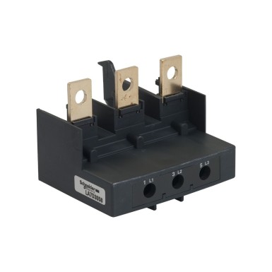 LA7D3058 - Adapter terminal block, TeSys Deca, for direct mounting of LR2D1?¦ LR3D1?¦ on TeSys D contactors LC1 - Schneider Electric - Adapter terminal block, TeSys Deca, for direct mounting of LR2D1?¦ LR3D1?¦ on TeSys D contactors LC1 - Schneider Electric - 0