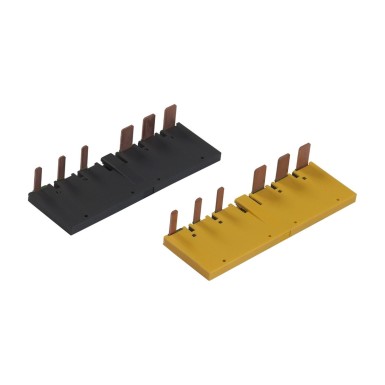 LA9D65A69 - Set of power connections, parallel and reverser busbars, for 3P reversing contactors assembly, LC1D4 - Schneider Electric - Set of power connections, parallel and reverser busbars, for 3P reversing contactors assembly, LC1D4 - Schneider Electric - 0