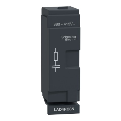 LAD4RC3N - D40A to D65A RC 380415V Suppressor - Schneider Electric - D40A to D65A RC 380415V Suppressor - Schneider Electric - 0