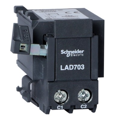 LAD703M - TeSys D thermal overload relays remote electrical stop 220...230 V DC/AC - Schneider Electric - TeSys D thermal overload relays remote electrical stop 220...230 V DC/AC - Schneider Electric - 0