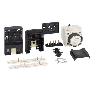 LAD912GV - Kit for assembling star delta starters, for 3 x contactors LC1D09-D18 with circuit breaker GV2, compact mounting - Schneider Electric - Kit for assembling star delta starters, for 3 x contactors LC1D09-D18 with circuit breaker GV2, compact mounting - Schneider Electric - 0