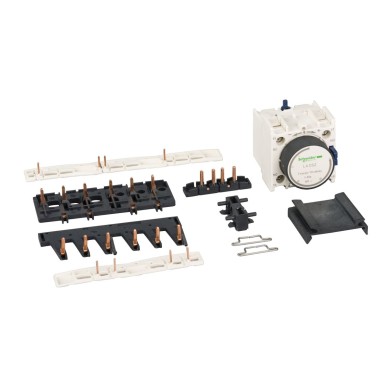 LAD93217 - Kit for star delta starter assembling, for 2 x contactors LC1D25D38 and star LC1D09D18, with timer b - Schneider Electric - Kit for star delta starter assembling, for 2 x contactors LC1D25D38 and star LC1D09D18, with timer b - Schneider Electric - 0