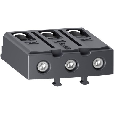 LAD96560 - Terminal block, TeSys Deca, Everlink BTR screw connectors, 3P, for contactors LC1D40AD80A - Schneider Electric - Terminal block, TeSys Deca, Everlink BTR screw connectors, 3P, for contactors LC1D40AD80A - Schneider Electric - 0