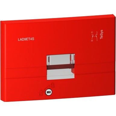 LAD9ET4S - Safety red protective cover for TeSys Deca contactor, LC1D115…150 - Schneider Electric - Safety red protective cover for TeSys Deca contactor, LC1D115…150 - Schneider Electric - 0