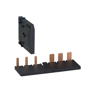 LAD9R3S - Kit for assembling 3P changeover contactors, LC1D40A-D80A with screw clamp terminals, without electrical interlock - Schneider Electric - Kit for assembling 3P changeover contactors, LC1D40A-D80A with screw clamp terminals, without electrical interlock - Schneider Electric - 0