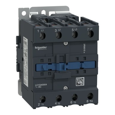 LC1D40004M7 - Contactor TeSys Deca 4 poles AC1 440V 60 A coil 220 V AC - Schneider Electric - Contactor TeSys Deca 4 poles AC1 440V 60 A coil 220 V AC - Schneider Electric - 0