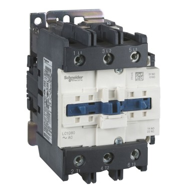 LC1D805P7 - TeSys Deca contactor , 3P(3 NO) , AC-3 , <= 440V, 80 A , 230V AC 50/60 Hz coil - Schneider Electric - TeSys Deca contactor , 3P(3 NO) , AC-3 , <= 440V, 80 A , 230V AC 50/60 Hz coil - Schneider Electric - 0