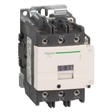 LC1D80MW - TeSys Deca contactor 3P(3 NO) AC3/AC3e <= 440 V 80 A 220 V DC wide range coil - Schneider Electric - TeSys Deca contactor 3P(3 NO) AC3/AC3e <= 440 V 80 A 220 V DC wide range coil - Schneider Electric - 0