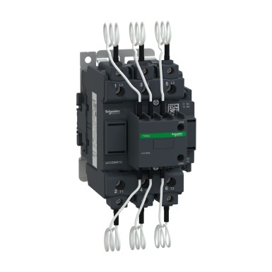 LC1DWK12F7 - Capacitor contactor, TeSys Deca, 63 kVAR at 400 V/50 Hz, coil 110 V AC 50/60 Hz - Schneider Electric - Capacitor contactor, TeSys Deca, 63 kVAR at 400 V/50 Hz, coil 110 V AC 50/60 Hz - Schneider Electric - 0