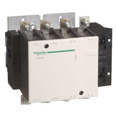 LC1F1154M7 - TeSys F contactor - 4P (4 NO) - AC-1 - <= 440 V 200 A - coil 220 V AC - Schneider Electric - TeSys F contactor - 4P (4 NO) - AC-1 - <= 440 V 200 A - coil 220 V AC - Schneider Electric - 0