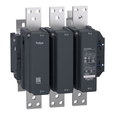 LC1F1250P7 - TeSys F contactor 3P (3 NO) AC1 <= 690 V 1260 A coil 230 V AC - Schneider Electric - TeSys F contactor 3P (3 NO) AC1 <= 690 V 1260 A coil 230 V AC - Schneider Electric - 0