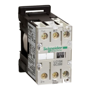 LC1SKGC200B7 - TeSys SK mini contactor 2P (2 NO) AC3 690 V 5 A 24 V AC coil - Schneider Electric - TeSys SK mini contactor 2P (2 NO) AC3 690 V 5 A 24 V AC coil - Schneider Electric - 0