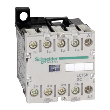 LC1SKGC400P7 - TeSys SK mini contactor 4P (4 NO) AC1 690 V 20 A 230 V AC coil - Schneider Electric - TeSys SK mini contactor 4P (4 NO) AC1 690 V 20 A 230 V AC coil - Schneider Electric - 0