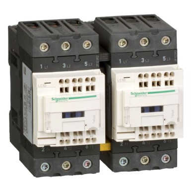 LC2D50A3BD - TeSys D reversing contactor 3P(3 NO) AC3 <= 440 V 50 A 24 V DC coil - Schneider Electric - TeSys D reversing contactor 3P(3 NO) AC3 <= 440 V 50 A 24 V DC coil - Schneider Electric - 0