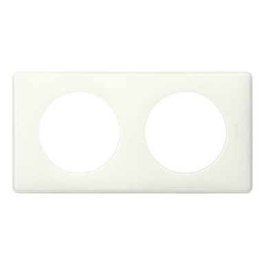 066632 - PLATE 2 GANG WHITE - Legrand - PLATE 2 GANG WHITE - Legrand - 0