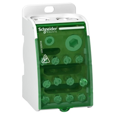 LGY125014 - Linergy DS - Single-pole stepped distributor - 250A - 14 holes - Schneider Electric - Linergy DS - Single-pole stepped distributor - 250A - 14 holes - Schneider Electric - 0