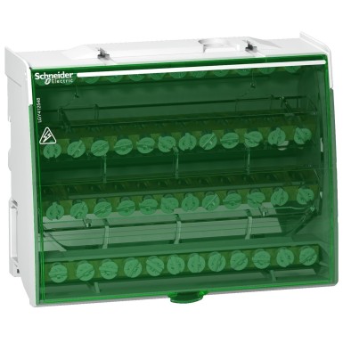 LGY412548 - Linergy DS - Four-pole staggered distributor - 125A - 4x12 holes - Schneider Electric - Linergy DS - Four-pole staggered distributor - 125A - 4x12 holes - Schneider Electric - 0