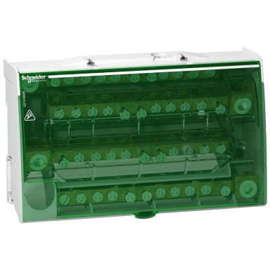 LGY416048 - Linergy DS - Four-pole staggered distributor - 160A - 4x12 holes - Schneider Electric - Linergy DS - Four-pole staggered distributor - 160A - 4x12 holes - Schneider Electric - 0