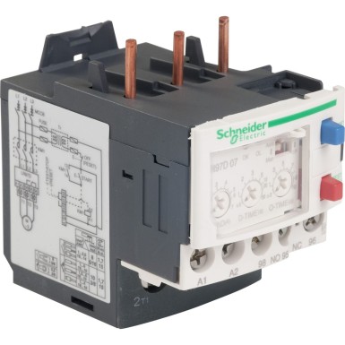 LR97D07M7 - Electronic overload relay for motor TeSys 1.2...7 A 200...240 V AC - Schneider Electric - Electronic overload relay for motor TeSys 1.2...7 A 200...240 V AC - Schneider Electric - 0