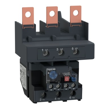 LRD4367 - thermal overload relays, TeSys Deca, 95...120A, class 10A, lug clamps - Schneider Electric - thermal overload relays, TeSys Deca, 95...120A, class 10A, lug clamps - Schneider Electric - 0