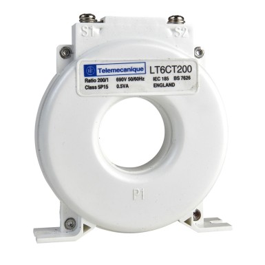 LT6CT2001 - Current transformer TeSys T LT6CT 200/1 A accuracy: class 5P - Schneider Electric - Current transformer TeSys T LT6CT 200/1 A accuracy: class 5P - Schneider Electric - 0