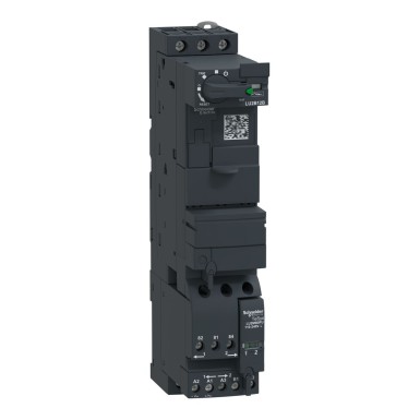 LU2B12B - Reversing power base, TeSys Ultra, 3P, 1NO + 1NC, 12A, 690VAC, 24VAC coil - Schneider Electric - Reversing power base, TeSys Ultra, 3P, 1NO + 1NC, 12A, 690VAC, 24VAC coil - Schneider Electric - 0