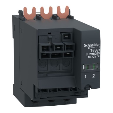 LU2MB0ES - Reverser block for vertical mounting, TeSys Ultra, 32A/690V, coil 4872V AC/DC - Schneider Electric - Reverser block for vertical mounting, TeSys Ultra, 32A/690V, coil 4872V AC/DC - Schneider Electric - 0