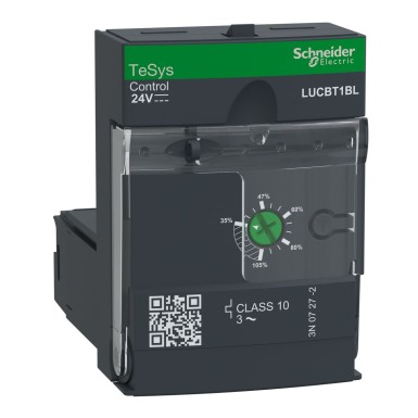 LUCBT1BL - Advanced control unit, TeSys Ultra, 3P, 0.35 to 1.05A, 690VAC, protection & diagnostic, class 10, 24VDC coil - Schneider Electric - Advanced control unit, TeSys Ultra, 3P, 0.35 to 1.05A, 690VAC, protection & diagnostic, class 10, 24VDC coil - Schneider Electric - 0