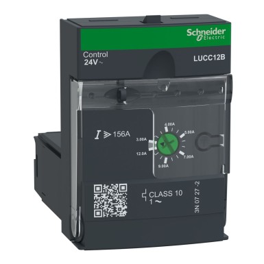 LUCC12B - Advanced control unit, TeSys Ultra, 312A, 1P motors, protection & diagnostic, class 10, coil 24V AC - Schneider Electric - Advanced control unit, TeSys Ultra, 312A, 1P motors, protection & diagnostic, class 10, coil 24V AC - Schneider Electric - 0