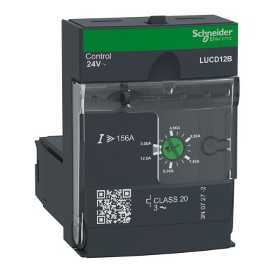 LUCD12B - Advanced control unit, TeSys Ultra, 312A, 3P motors, protection & diagnostic, class 20, coil 24V AC - Schneider Electric - Advanced control unit, TeSys Ultra, 312A, 3P motors, protection & diagnostic, class 20, coil 24V AC - Schneider Electric - 0