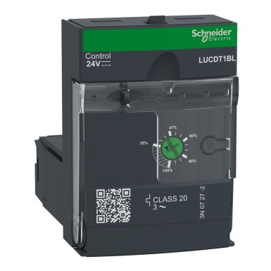 LUCDT1BL - Advanced control unit, TeSys Ultra, 3P, 0.35 to 1.05A, protection & diagnostic, class 20, 24VDC coil - Schneider Electric - Advanced control unit, TeSys Ultra, 3P, 0.35 to 1.05A, protection & diagnostic, class 20, 24VDC coil - Schneider Electric - 0