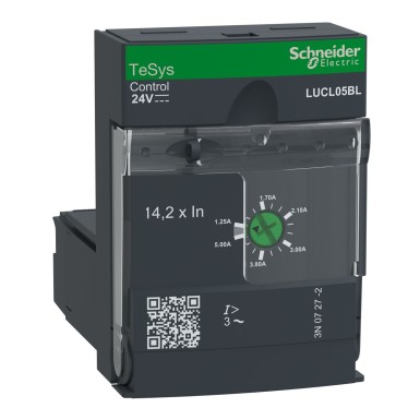 LUCL05BL - Standard control unit, TeSys Ultra, 1.255A, 3P motors, magnetic protection, coil 24V DC - Schneider Electric - Standard control unit, TeSys Ultra, 1.255A, 3P motors, magnetic protection, coil 24V DC - Schneider Electric - 0