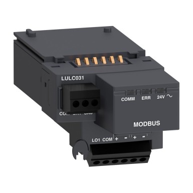 LULC031 - Communication module, TeSys Ultra, 24VDC, Modbus RTU, front side - Schneider Electric - Communication module, TeSys Ultra, 24VDC, Modbus RTU, front side - Schneider Electric - 0