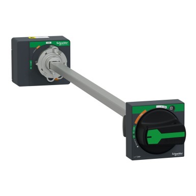 LV426932T - extended rotary handle, ComPacT NSXm, black handle, shaft length 200 to 600 mm, IP54 - Schneider Electric - extended rotary handle, ComPacT NSXm, black handle, shaft length 200 to 600 mm, IP54 - Schneider Electric - 0