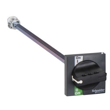 LV428941 - extended rotary handle for front control, Compact INS40 to INS60, IP55, IK08, black handle - Schneider Electric - extended rotary handle for front control, Compact INS40 to INS60, IP55, IK08, black handle - Schneider Electric - 0