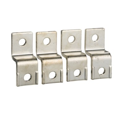 LV429222 - Terminal extensions, ComPacT NSX 100/160/250, double L, set of 4 parts - Schneider Electric - Terminal extensions, ComPacT NSX 100/160/250, double L, set of 4 parts - Schneider Electric - 0