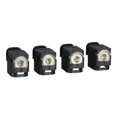 LV429260 - Aluminium bare cable connectors, ComPacT NSX, for 1 cable 120mmІ to 185mmІ, 250A, set of 4 parts - Schneider Electric - Aluminium bare cable connectors, ComPacT NSX, for 1 cable 120mmІ to 185mmІ, 250A, set of 4 parts - Schneider Electric - 0