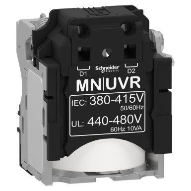 LV429385 - Shunt trip release MX, ComPacT NSX, 48VAC 50/60Hz, screwless spring terminal connections - Schneider Electric - Shunt trip release MX, ComPacT NSX, 48VAC 50/60Hz, screwless spring terminal connections - Schneider Electric - 0