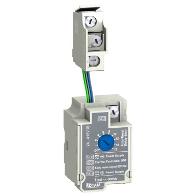 LV429424 - SDTAM contactor tripping module, ComPact NSX, motor protection, 24/415V AC/DC - Schneider Electric - SDTAM contactor tripping module, ComPact NSX, motor protection, 24/415V AC/DC - Schneider Electric - 0