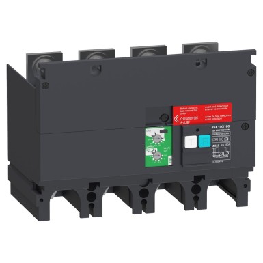 LV429489 - Earth-leakage add-on protection module VigiPacT, ComPacT NSX 100/160, 200VAC to 440VAC, 30mA to 30A, 4 poles - Schneider Electric - Earth-leakage add-on protection module VigiPacT, ComPacT NSX 100/160, 200VAC to 440VAC, 30mA to 30A, 4 poles - Schneider Electric - 0