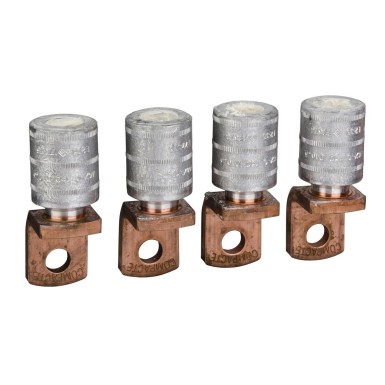 LV429507 - Crimp lugs for aluminium cable, ComPacT NSX100/250, 185mmІ, set of 4 parts - Schneider Electric - Crimp lugs for aluminium cable, ComPacT NSX100/250, 185mmІ, set of 4 parts - Schneider Electric - 0