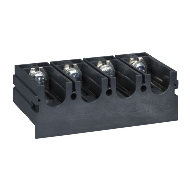 LV431061 - One piece spreader, 35 mm to 45 mm pitch, ComPact NSX 100/160/250, flat connection, 4 poles - Schneider Electric - One piece spreader, 35 mm to 45 mm pitch, ComPact NSX 100/160/250, flat connection, 4 poles - Schneider Electric - 0